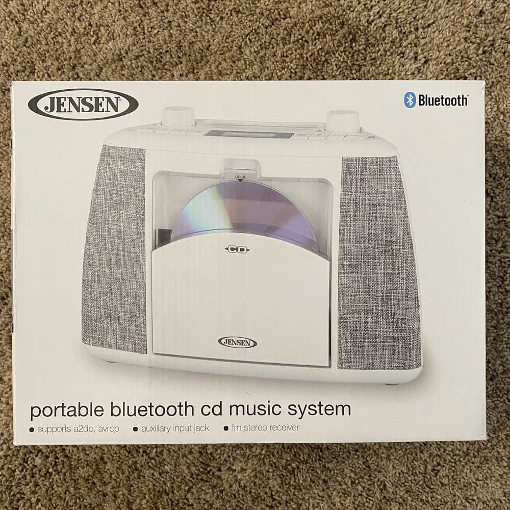 🚨Brand New 🚨Portable Bluetooth CD Player